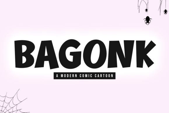 Bagonk: A Bold, Modern Font for Creative Expression