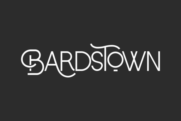 Bardstown Font: A Stylish Display Typeface