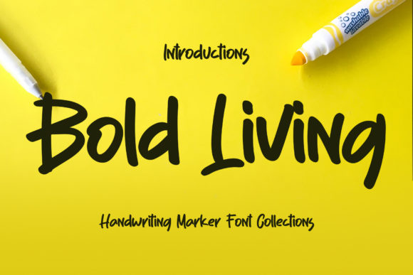 Bold Living: How a Chunky Display Font Can Elevate Your Creative Projects