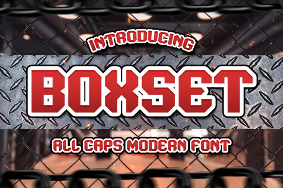 Boxset: The Trendy Display Font for Creative Projects