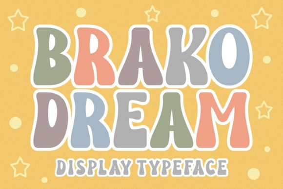 Brako Dream: A Unique Display Font for Modern Branding and Creative Projects