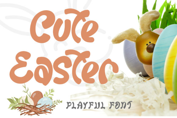 Cute Easter Font for Playful Design