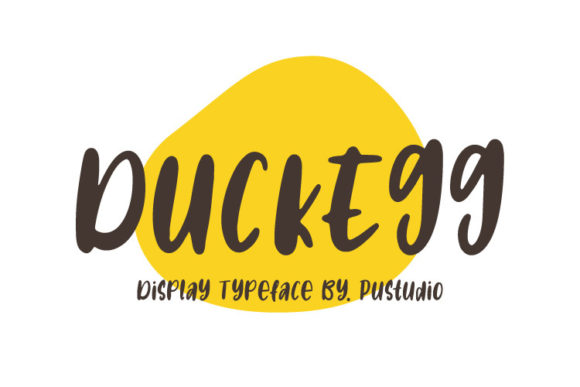 Duck Egg: The Playful Font That Adds a Personal Touch to Your Designs