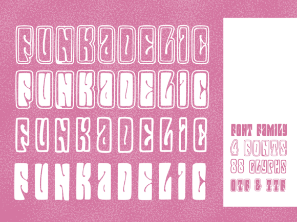 Funkadelic Family: A Font That Pumps Up the Volume