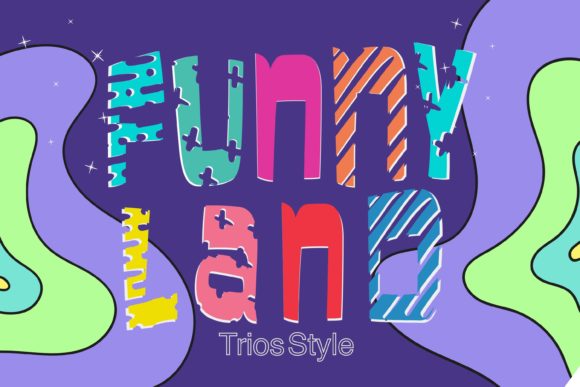 Funny Land: A Cheerful Display Font for Creative Projects
