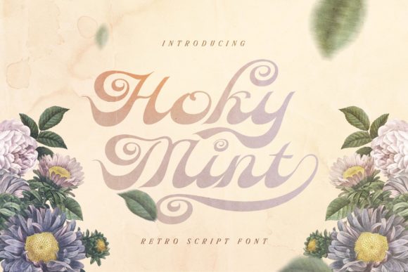 Hoky Mint: A Retro-Styled Font for Modern Creativity