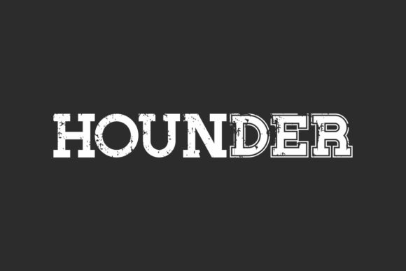 Hounder: A Font That Commands Attention in Design Workflows