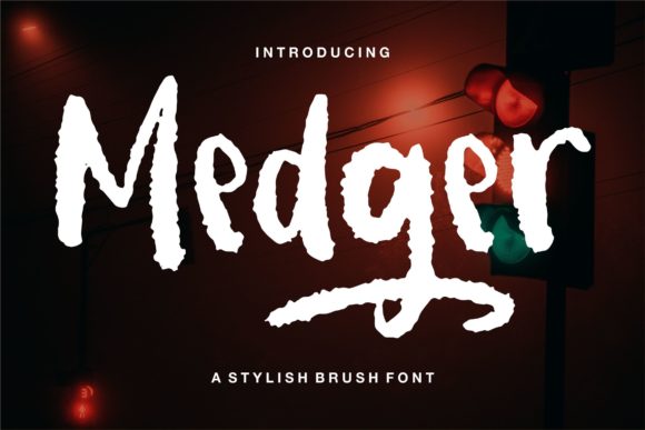 Medger: A Bold Display Font for Modern Creative Projects
