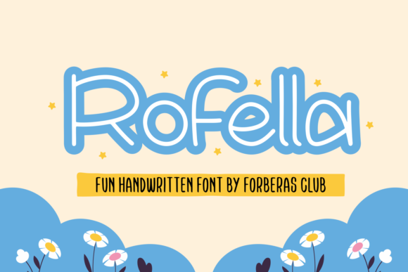 Rofella: A Playful Font for Bold Branding