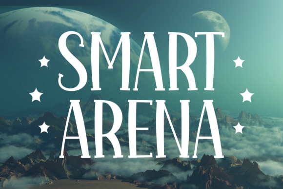 Smart Arena: A Stylish and Functional Display Font for Modern Branding