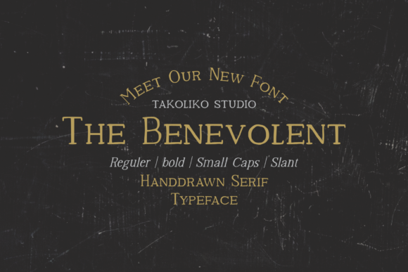 The Benevolent: A Retro Font with a Modern Purpose