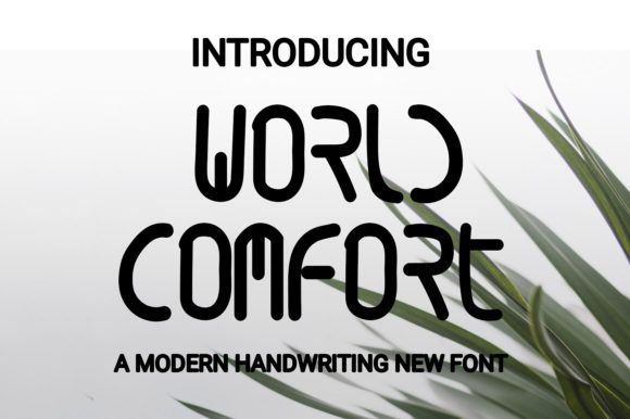 World Comfort: A Versatile Font for Creative Expression