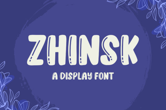 Zhinsk: A Modern Display Font for Creative and Professional Use